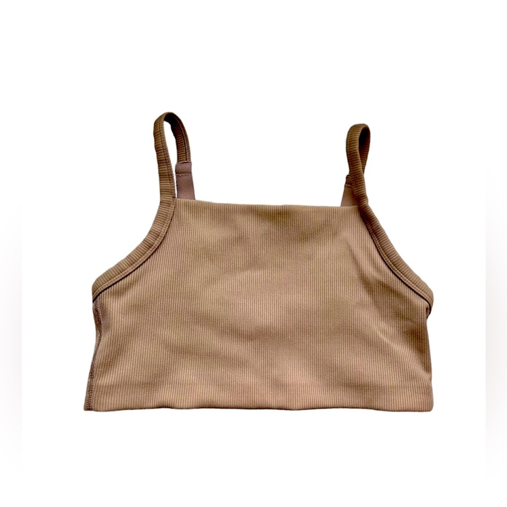 Offline by Aerie Sports Top Size Small Toasty Brown NWOT